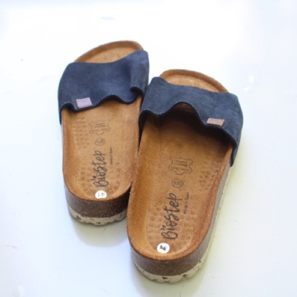 Bio Step slide sandals featuring cork - Picture 9 of 11
